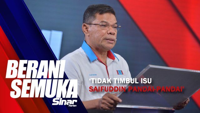 [SHORTS] ‘Tidak timbul isu Saifuddin pandai-pandai’