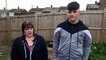 Teenager Chase jumps at the chance to take part in bungee to create a sensory garden for little brother with autism