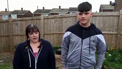 Teenager Chase jumps at the chance to take part in bungee to create a sensory garden for little brother with autism