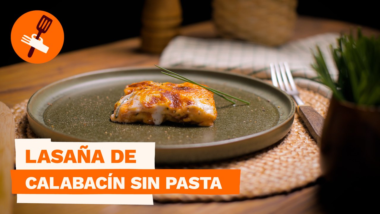 Lasaña de calabacín sin pasta