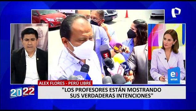 Flores tras renuncia de congresistas a Perú Libre: “Están mostrando sus verdaderas intenciones”