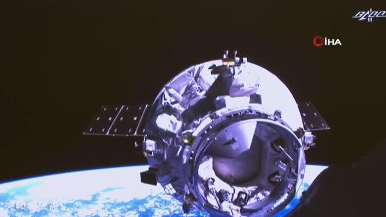 Çin'in Tianzhou-4 kargo aracı uzay istasyonuna kenetlendi