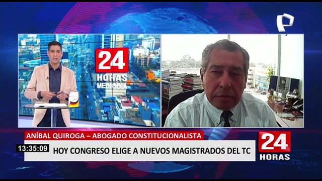 Quiroga sobre nuevos magistrados del TC: “No es un concurso de méritos, es una elección política”