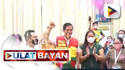 Michael Rama, emosyonal nang iproklama bilang Mayor ng Cebu City