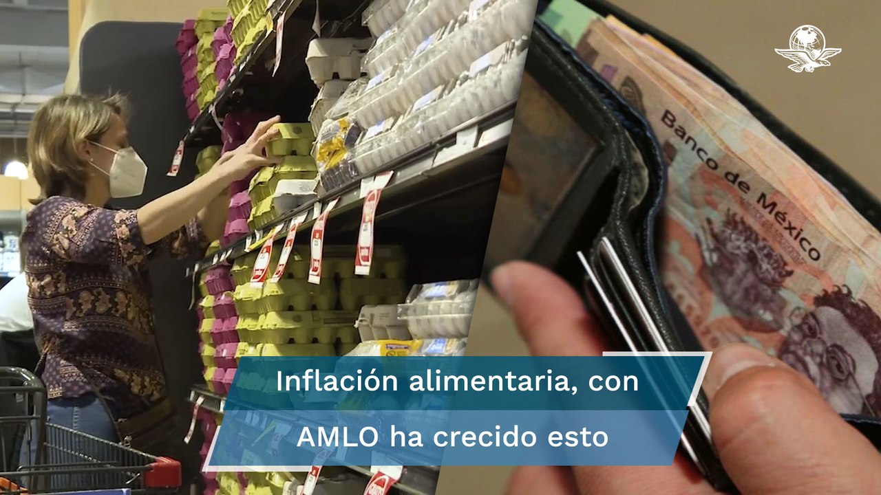 Con AMLO, peor inflación alimentaria desde Zedillo