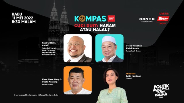 [LIVE] Cuci duit: Haram atau halal?