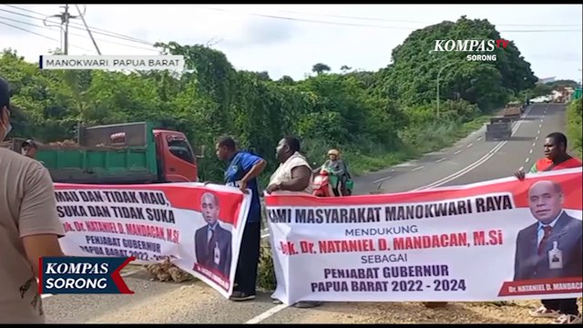 Isu Pelantikan Komjen Paulus Waterpauw Sebagai Penjabat Gubernur Papua Barat Masa Blokade Jalan
