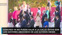 Sánchez ya no puede salir a la calle: éstos son los mayores abucheos de los últimos meses