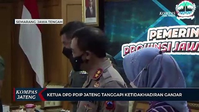 Ketua DPD PDIP Jateng Tanggapi Ketidakhadiran Ganjar
