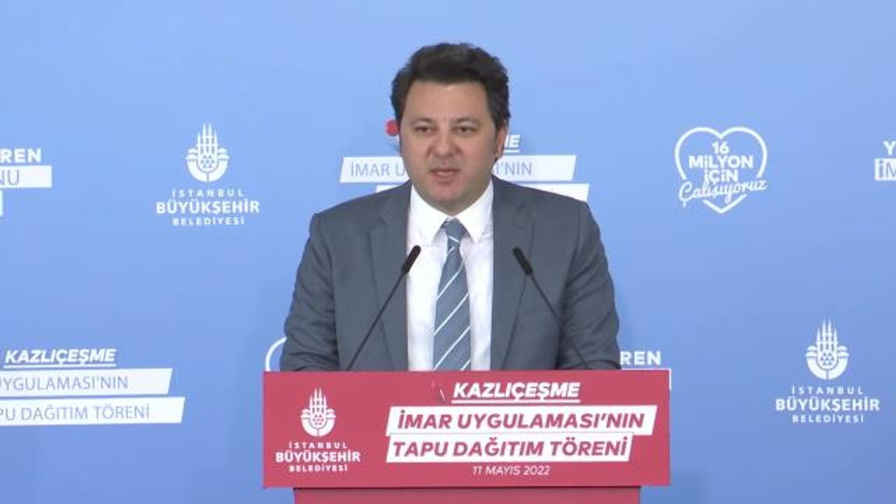Kazlıçeşme'deki 30 Yıllık İmar Sorunu Çözüldü. İmamoğlu: "Bireysel ya da Bir Grubun Rantı Üzerinden Tek Bir Talebi Dahi İbb Meclisi'ne Taşımadık"
