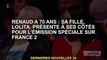 Renault fête ses 70 ans : sa fille Lolita l'accompagne dans le spécial France 2