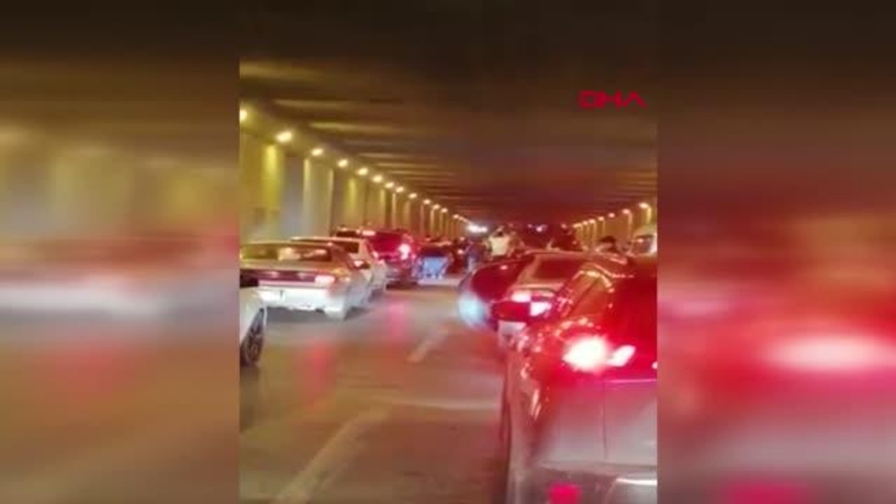 Son dakika haberi! ASKER UĞURLAMADA, TÜNELDE YOL KESİP HAVAYA ATEŞ AÇTILAR