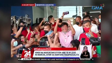 Kampo ni dating sen. Bongbong Marcos, naghahanda na ng team para sa transition process | 24 Oras