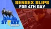 Stock Market: Sensex, Nifty fall for the fourth straight day, ONGC top gainer | Oneindia News