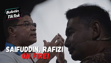 Saifuddin, Rafizi on fire!