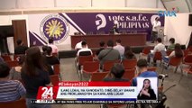 Unang partial official results sa canvassing ng senatorial at party-list elections, inilabas na ng Comelec | 24 Oras
