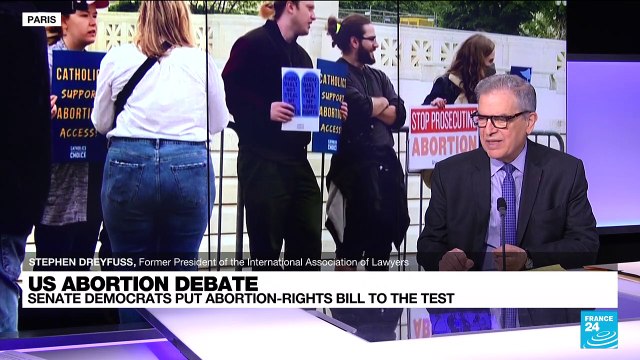 US Senate Democrats put abortion-rights bill to the test