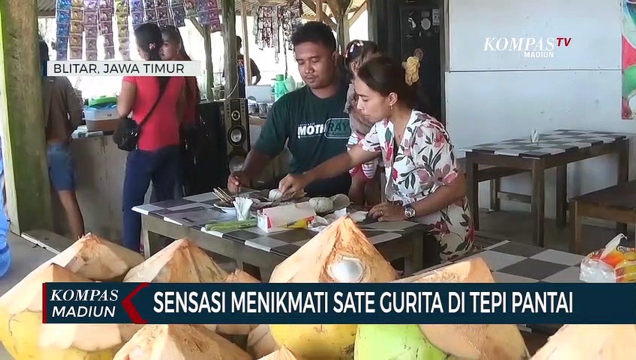 Sensasi Menikmati Sate Gurita Di Tepi Pantai