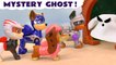 Paw Patrol Toys Cartoon for Kids and Children Mystery Ghost Teamwork Rescue Toy Story