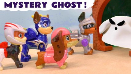 Paw Patrol Toys Cartoon for Kids and Children Mystery Ghost Teamwork Rescue Toy Story