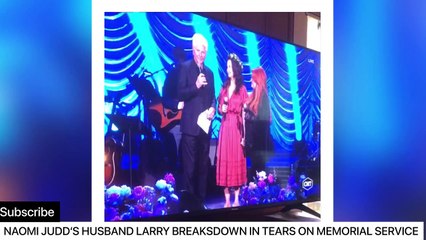 Naomi Judd’s Husband Larry Breaks Down In Tears On Memorial Service _ This Will