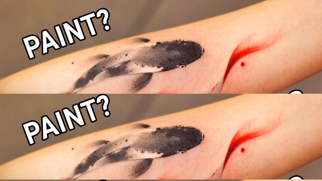 This Artist Inks Watercolor Paintings On You