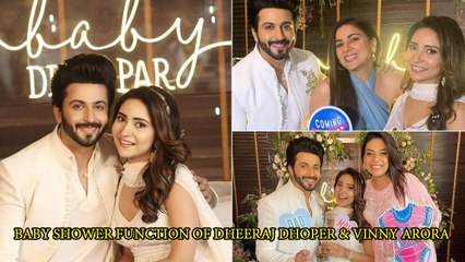 Baby Shower Function Of Dheeraj Dhoper & Vinny Arora
