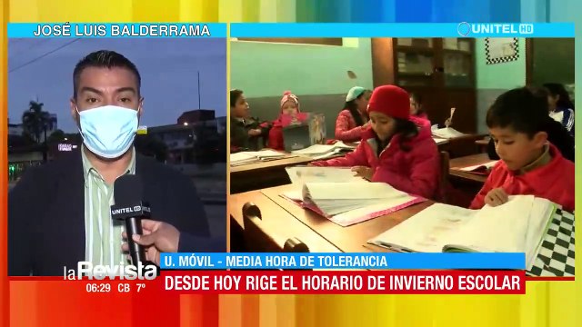 Rige el horario de invierno escolar desde este martes en el departamento cruceño