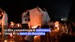 Indonésie: des centaines de lanternes pour la fête du Bouddha à Borobudur