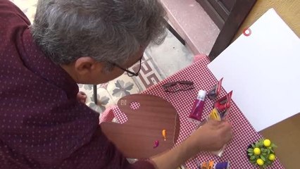 Kur'an kursu öğrencilerine atölye çalışması