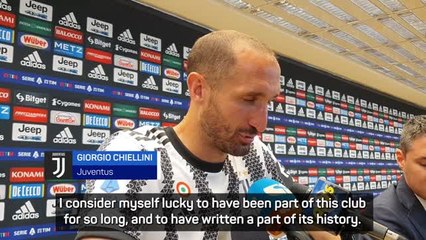 'Lucky' Chiellini makes emotional Juventus farewell