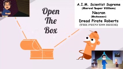 Open The Box - A.I.M. Scientist Surpreme/Necron/Dread Pirate Roberts! 05/10/2022
