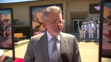Christopher Mcquarrie Top Gun Maverick World Premiere Lowry Theater Interview