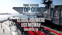 Top Gun Maverick Global Premiere USS Midway
