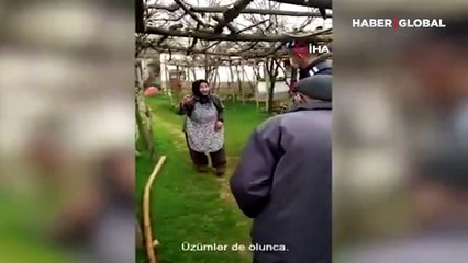 "Üzümler olunca da gelin" demişti... Tevhide nine hayata veda etti