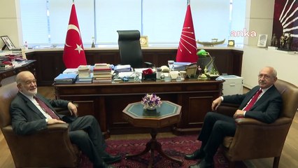 Temel Karamollaoğlu, Kemal Kılıçdaroğlu'nu ziyaret etti