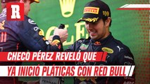Checo Pérez: Reveló que ya inició pláticas con Red Bull para su renovación