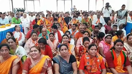 मंत्रोच्चार के साथ भाजपा के नए कार्यालय भवन का उद्घाटन