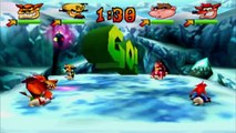 Crash Bash - Polar Push Gameplay On Manic Panic