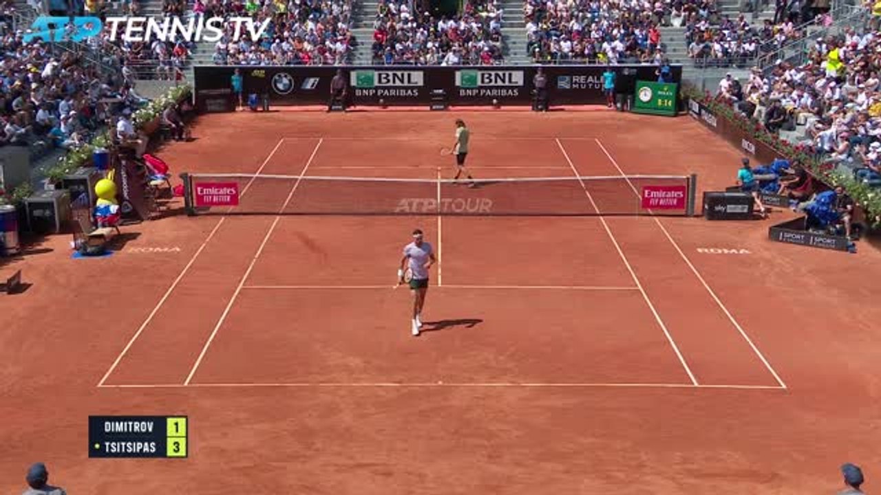 Tsitsipas prevails over Dimitrov once more