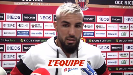 Download Video: Delort : «On s'est dit les choses à la pause» - Foot - L1 - Nice