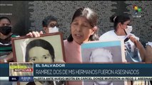 Familiares salvadoreñas de víctimas de los desaparecidos del conflicto armado exigen justicia