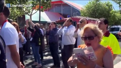 Sánchez abucheado y pitado a su llegada a la Feria Nacional del Vino en Ciudad Real