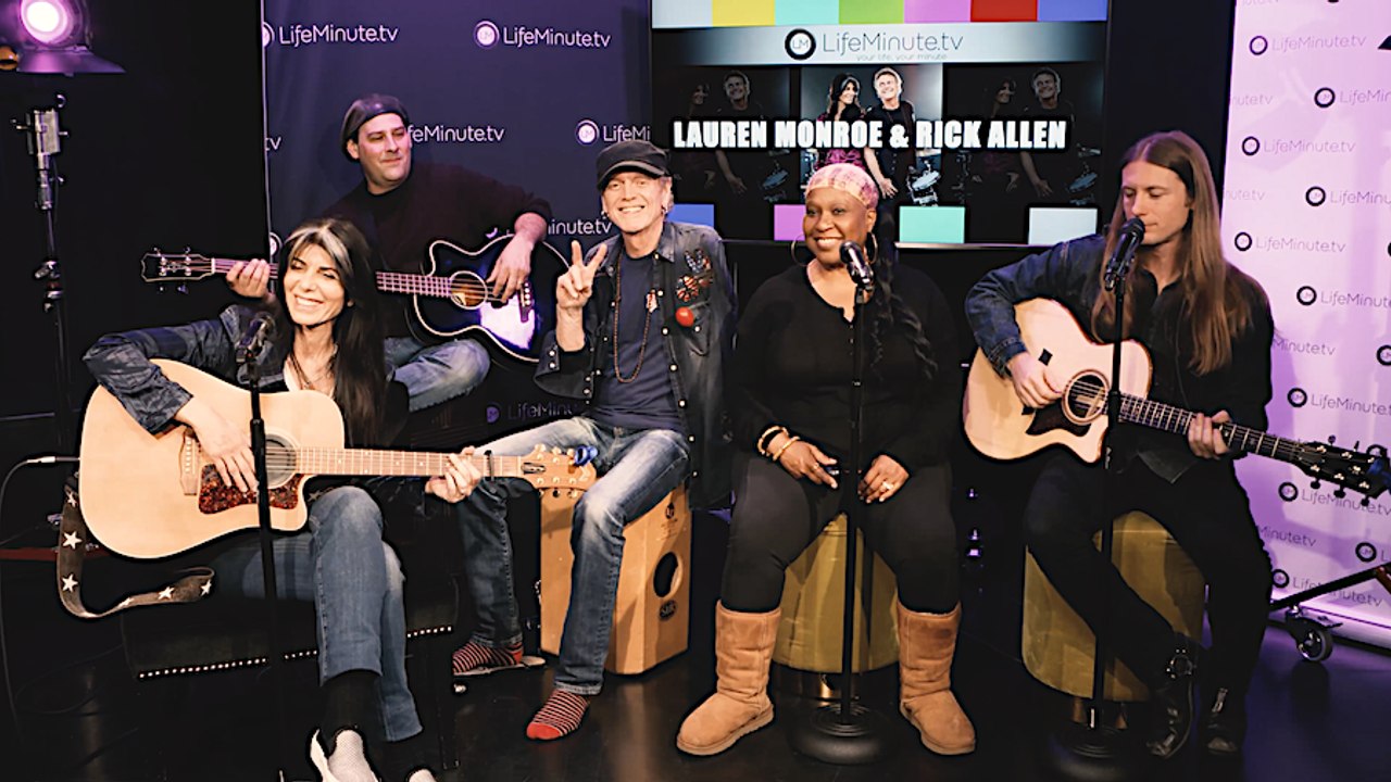 Singer, Songwriter Lauren Monroe, and Her Husband Legendary Def Leppard Drummer Rick Allen, Talk Music, Healing, and Giving Back
