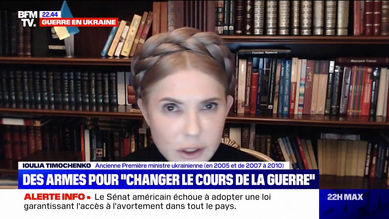 Ioulia Timochenko: "Notre but est de libérer la totalité du territoire de l'Ukraine, y compris le Donbass et la Crimée"