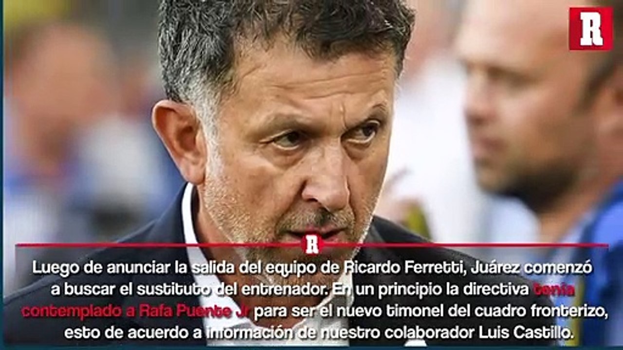Juan Carlos Osorio fue contactado por la directiva para ser nuevo DT del equipo Juárez FC