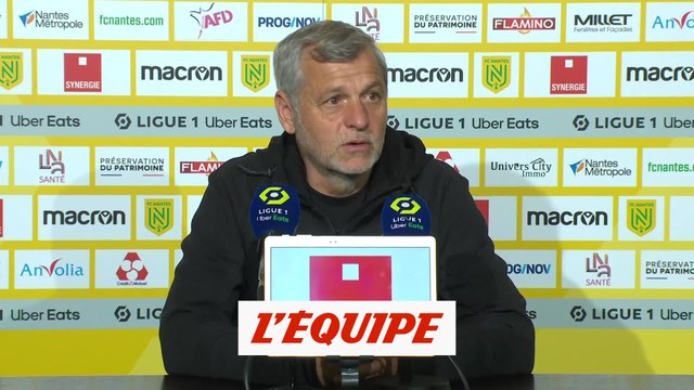 Genesio : « Ce match résume les difficultés de la saison» - Foot - L1 - Rennes