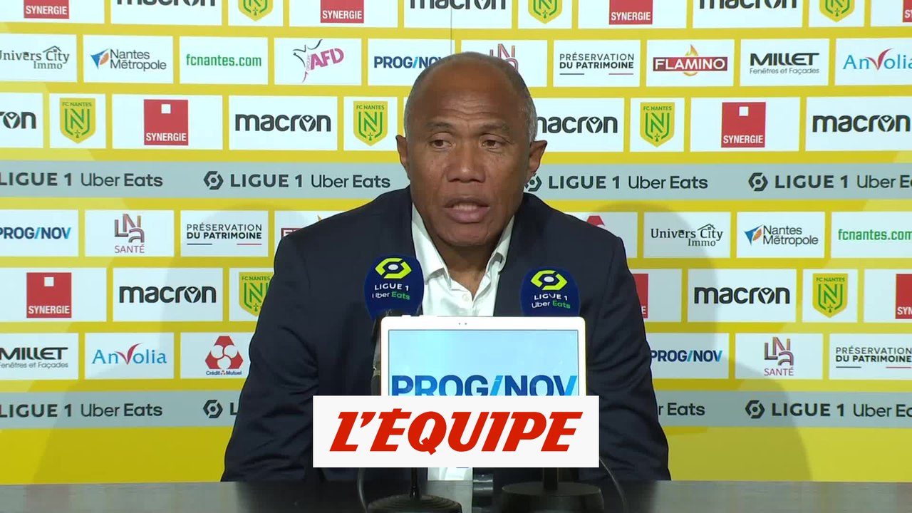 Kombouaré : «Mes joueurs sont des grands malades» - Foot - L1 - Nantes