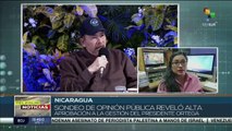 Nicaragua: Encuesta pública revela aprobación de la gestión del Gobierno de Daniel Ortega