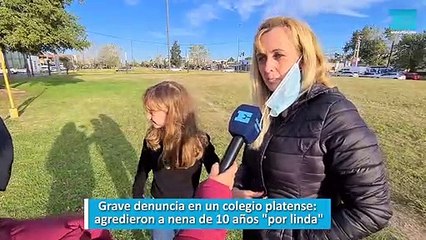 Grave denuncia en un colegio platense: agredieron a nena de 10 años "por linda"